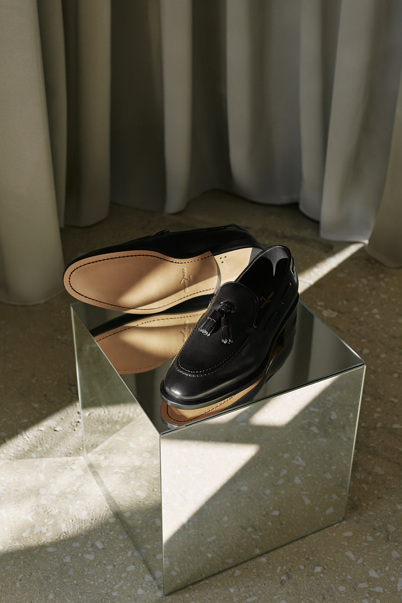 The Tassel Loafer Black