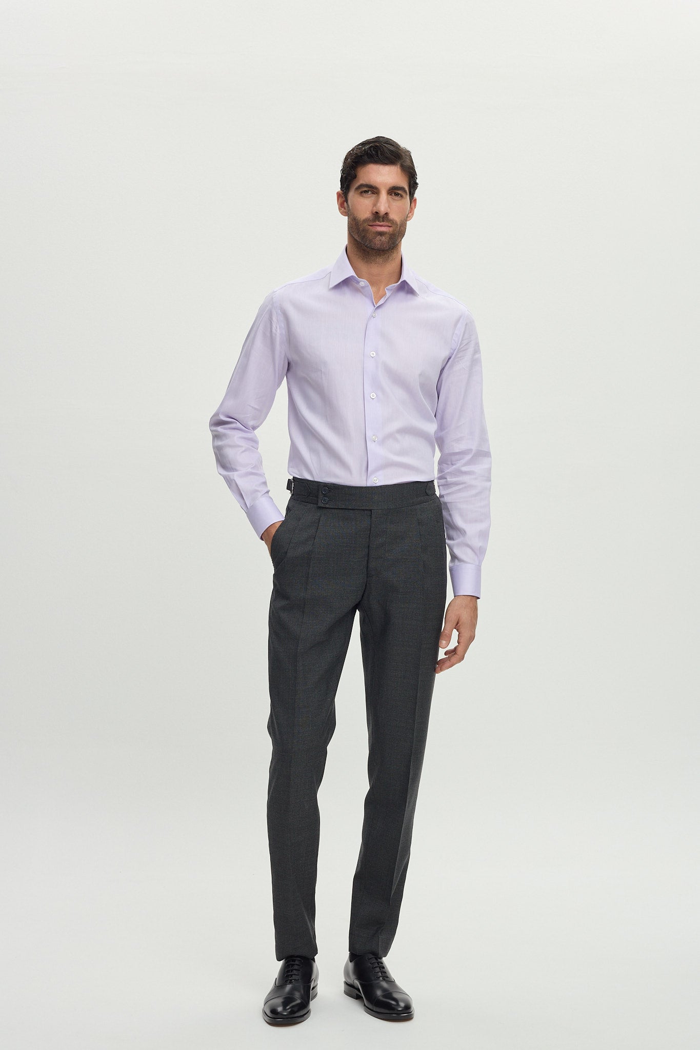 LILA COTTON SHIRT