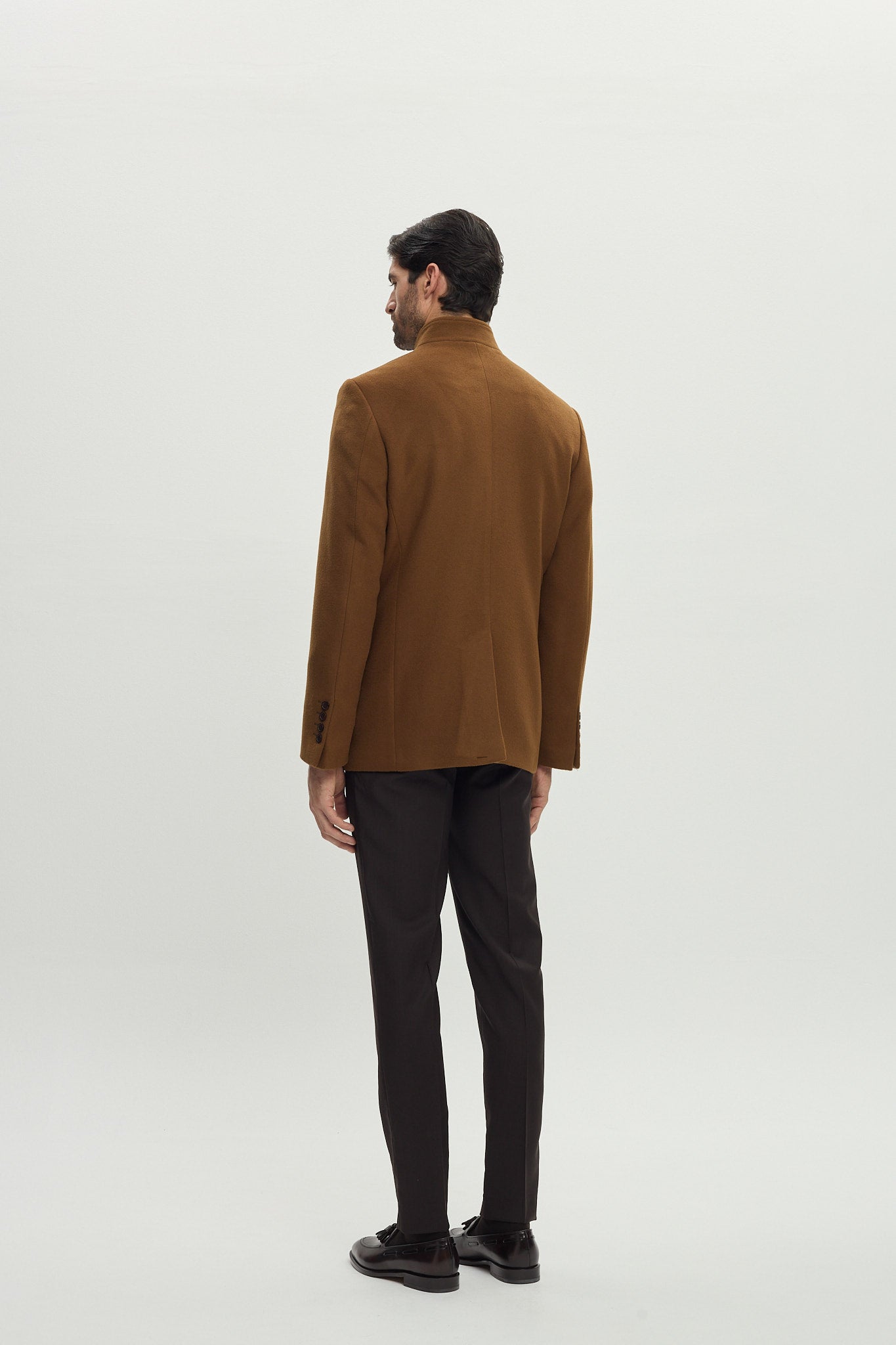 Wool and Cashmere Camel Jacket