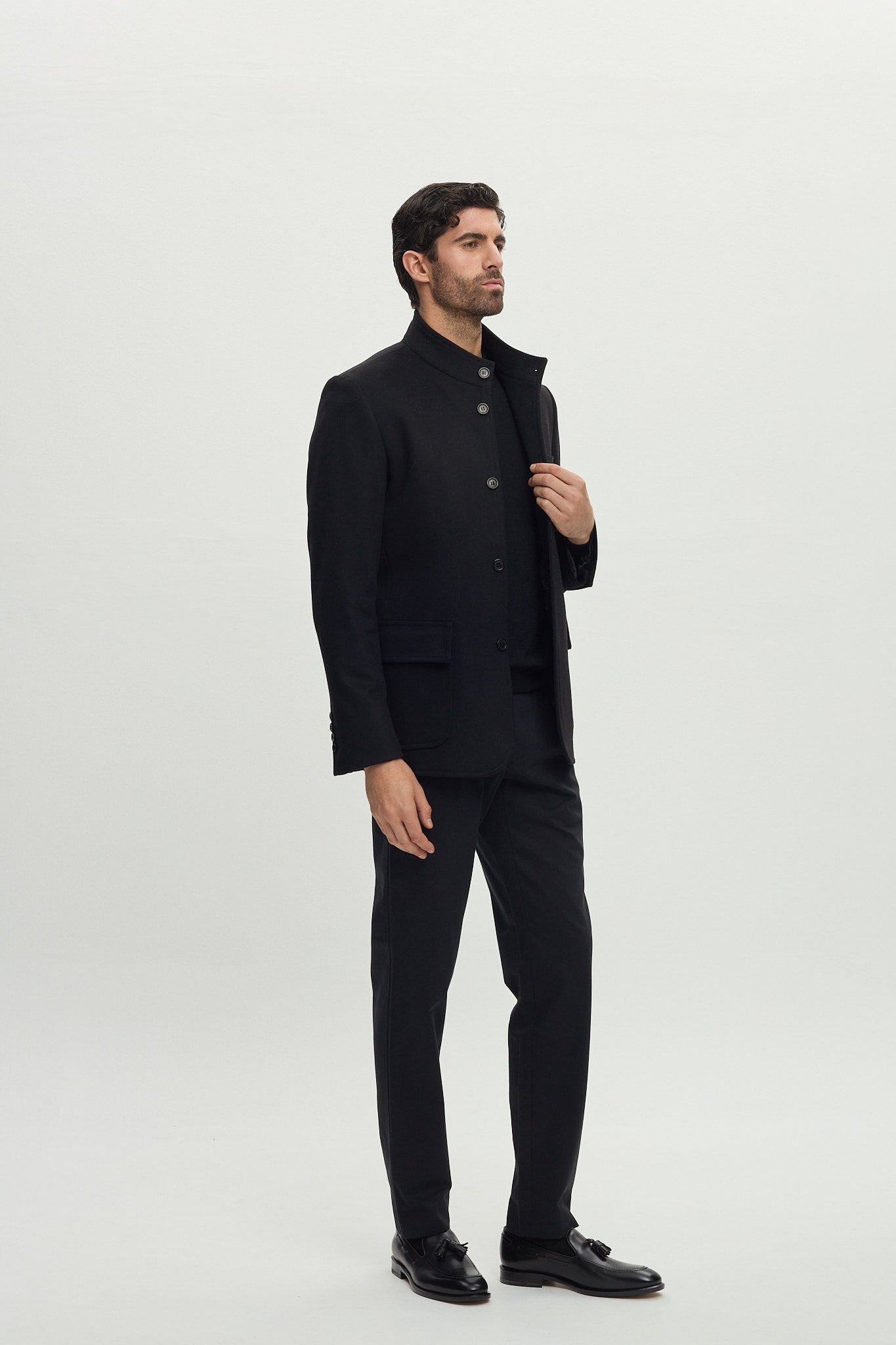 Black Wool Jacket