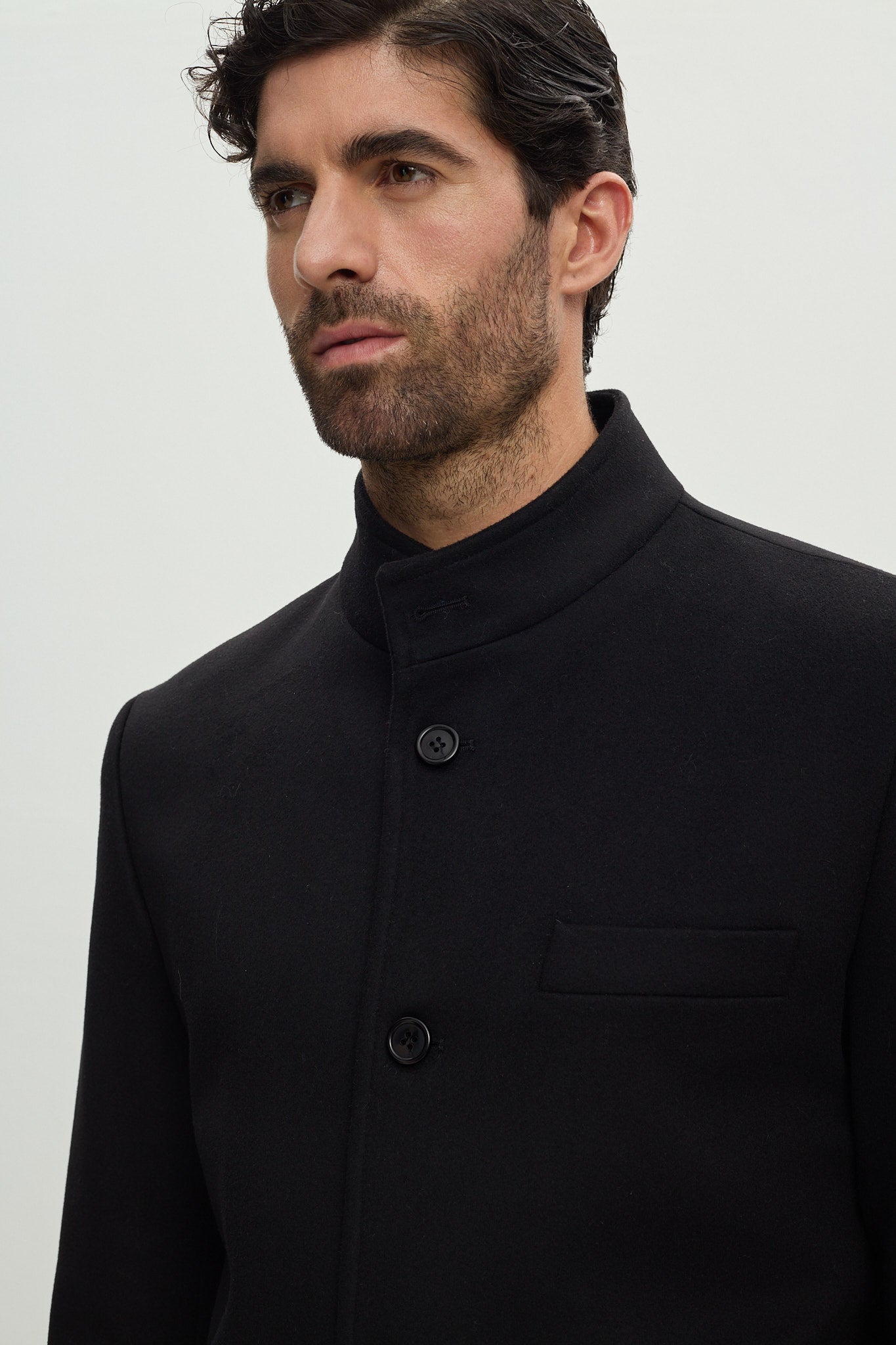 Black Wool Jacket