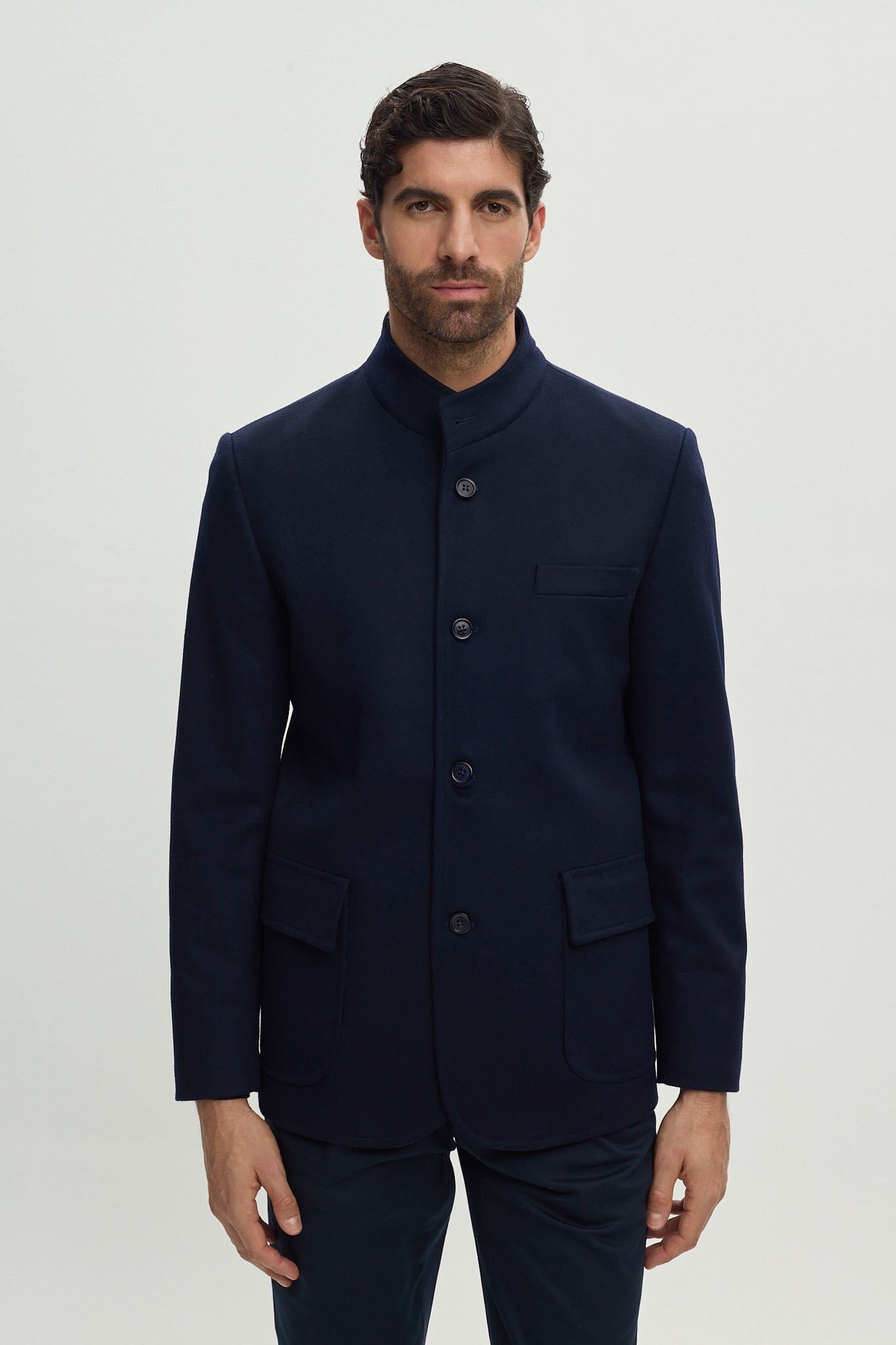 Blue Wool Jacket
