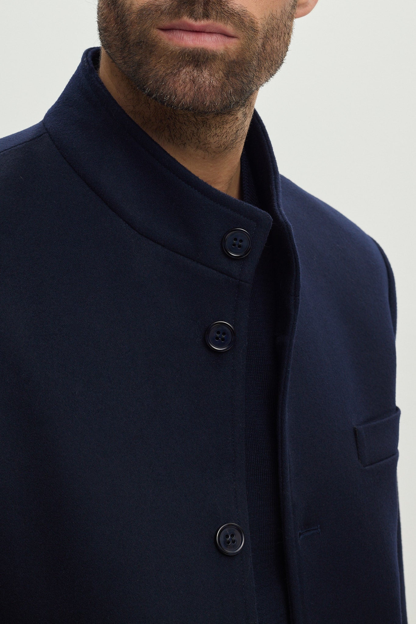 Blue Wool Jacket