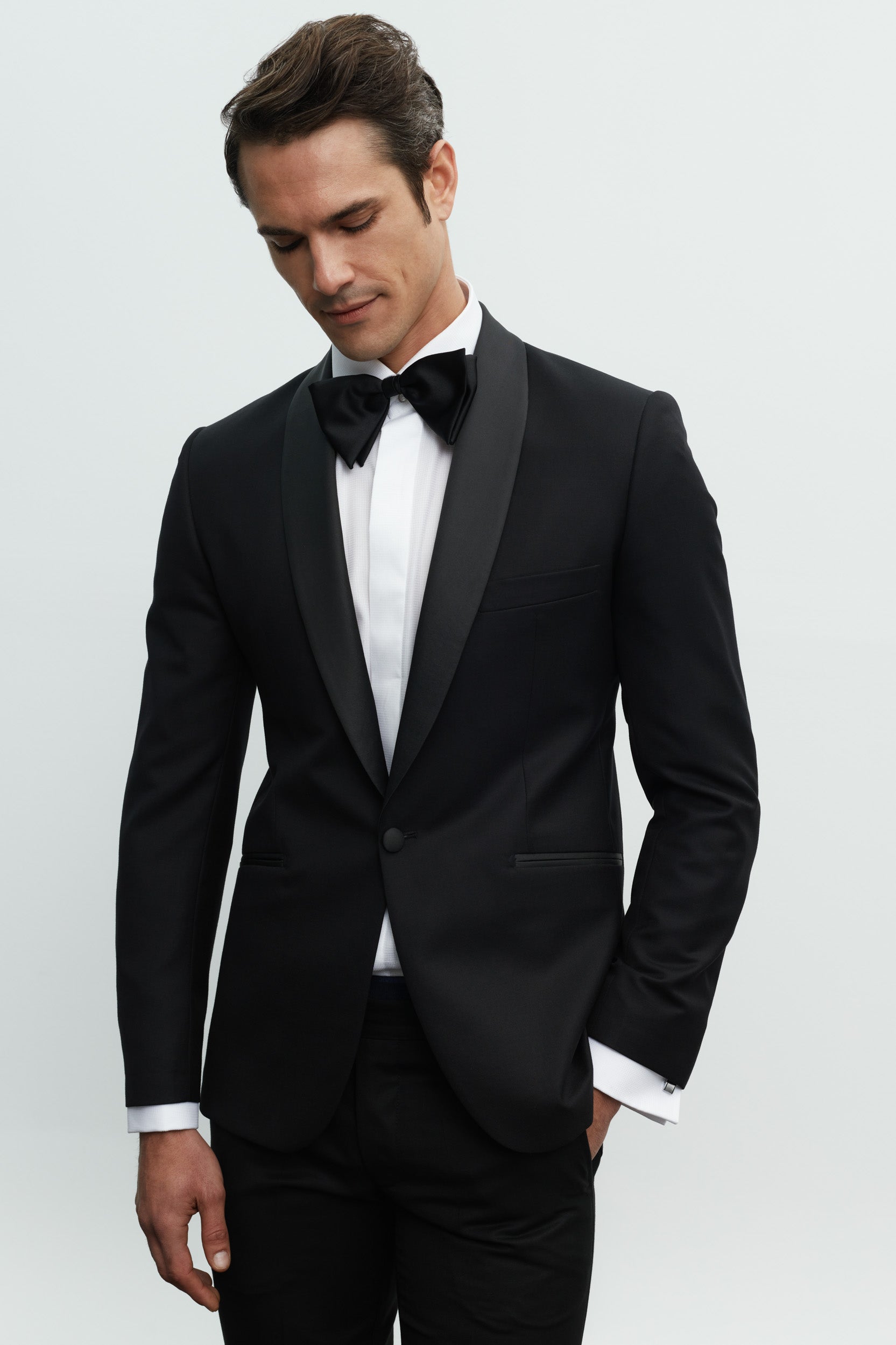 Black Shawl Lapel Tuxedo