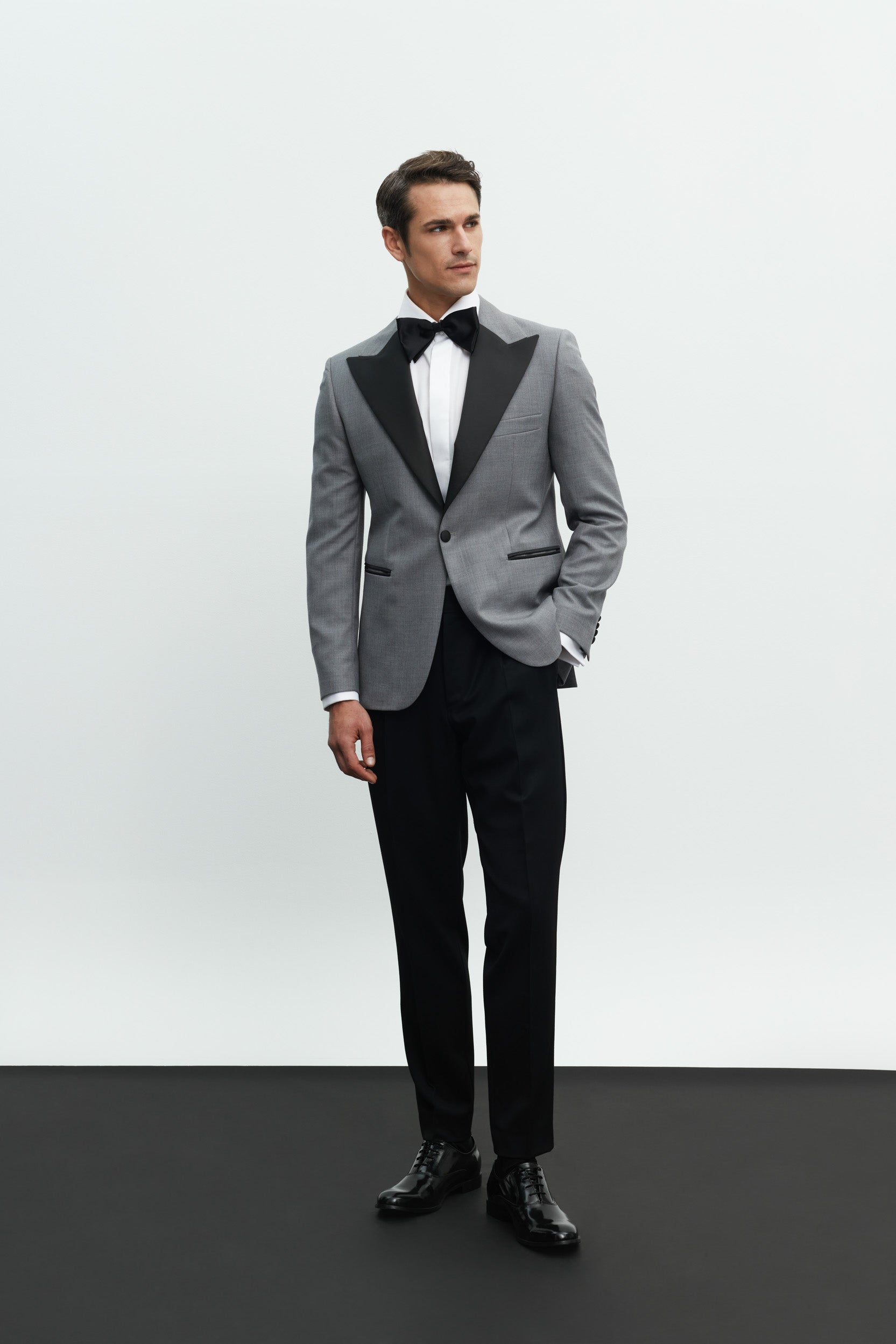 Grey Peak Lapel Tuxedo