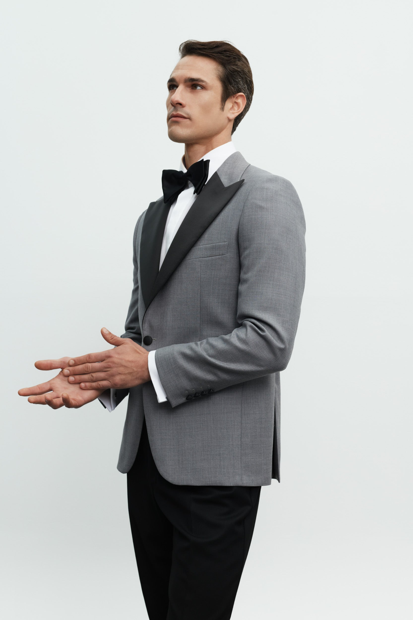 Grey Peak Lapel Tuxedo