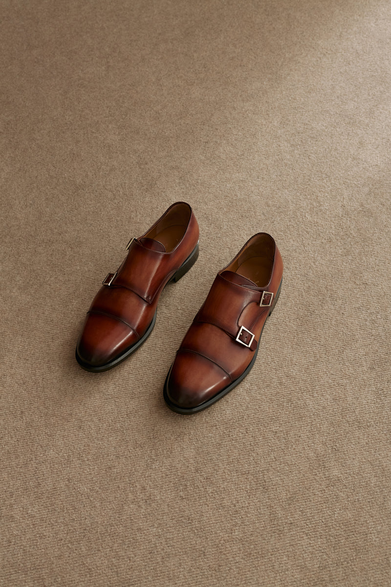 The Monkstrap Light Brown