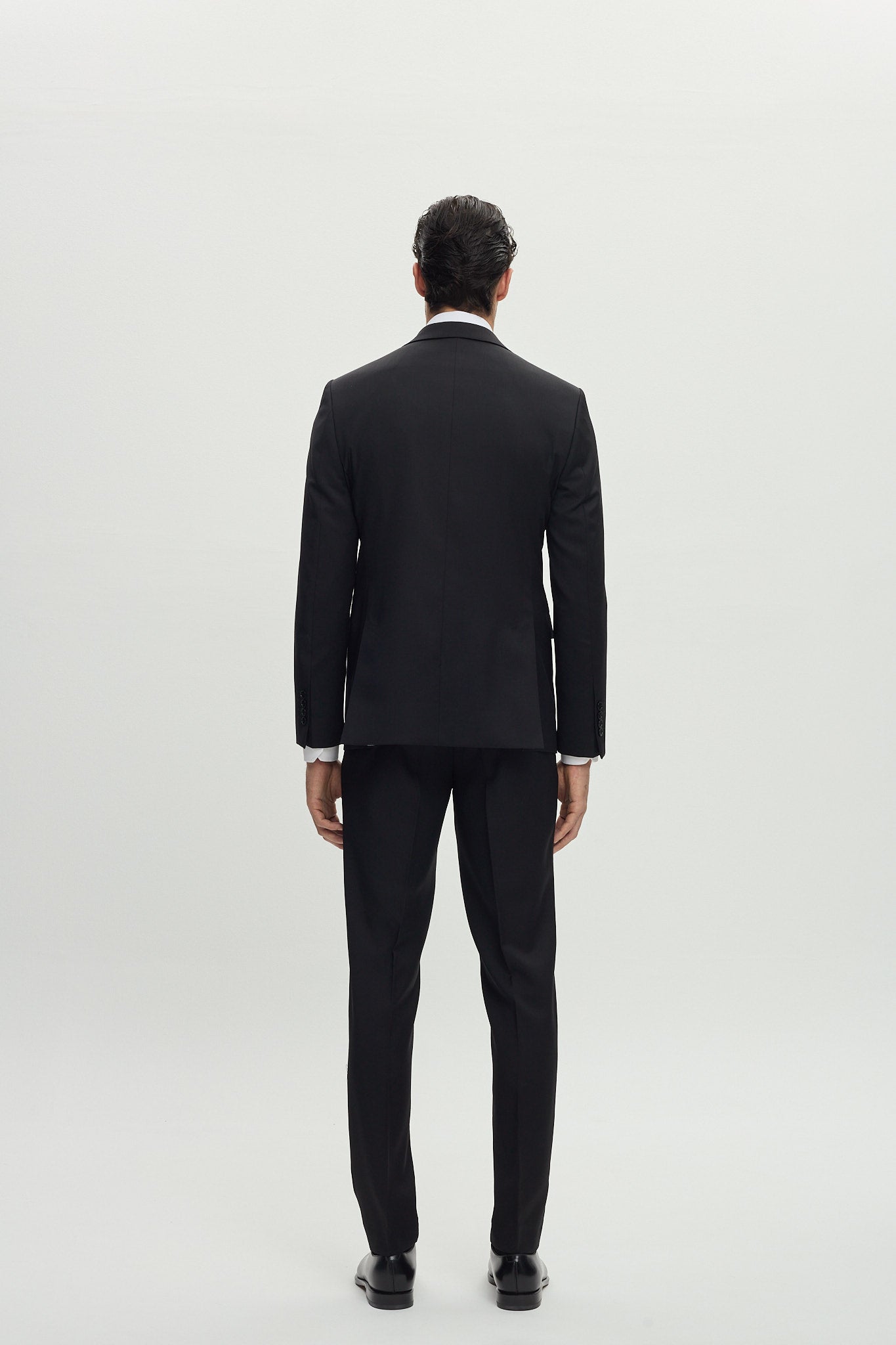 Black Single Breasted Suit