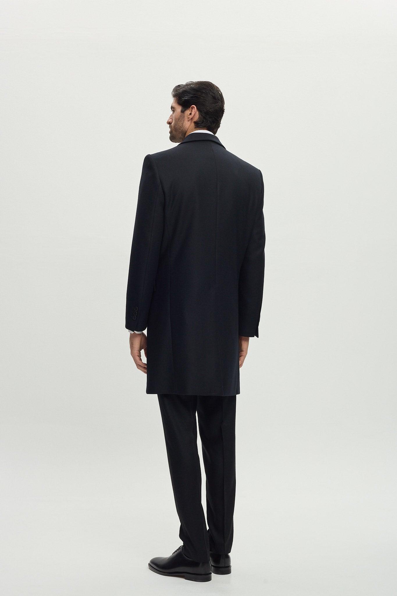 Wool & Cashmere Coat Black