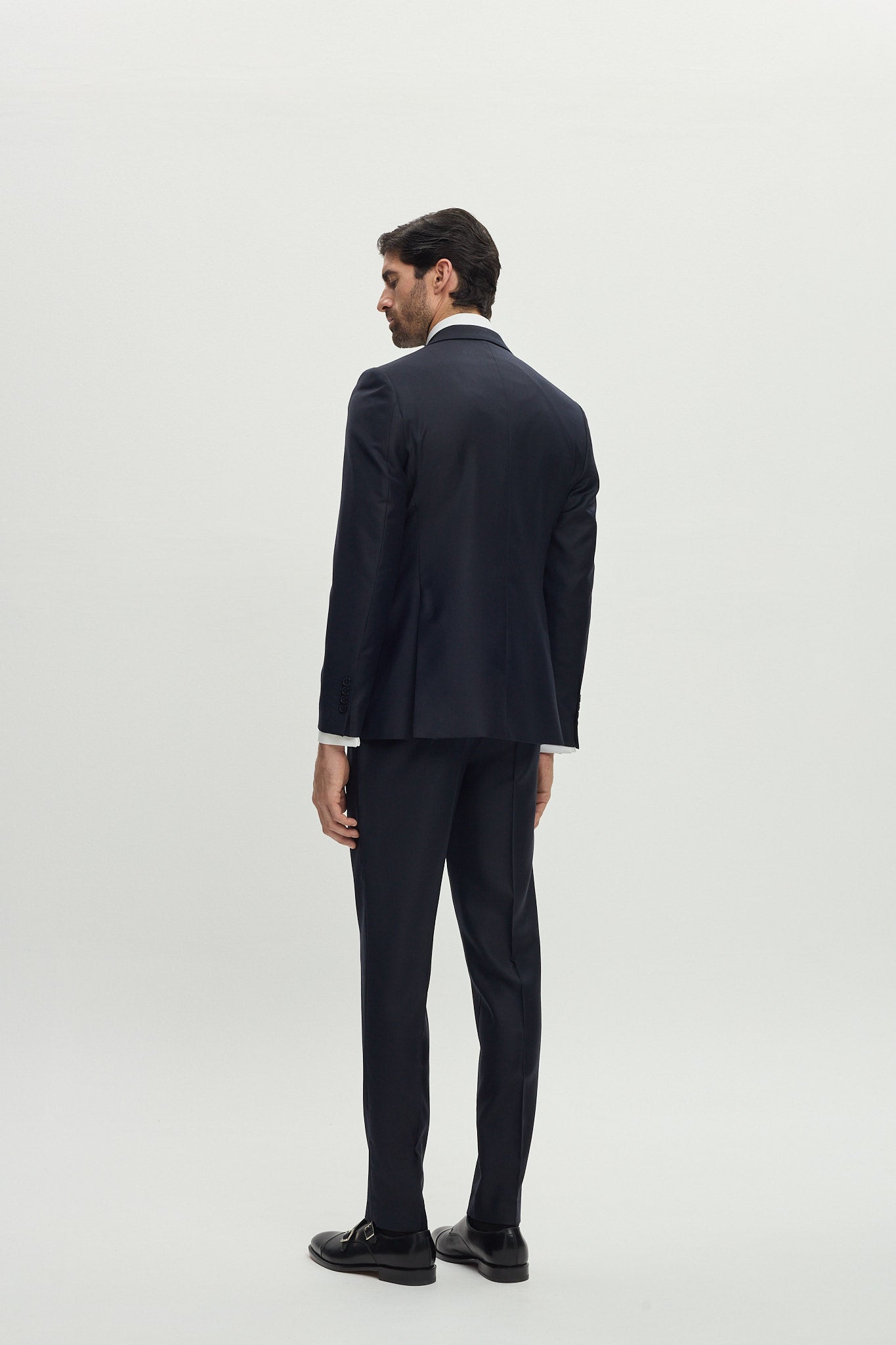 Blue Single Breasted Suit