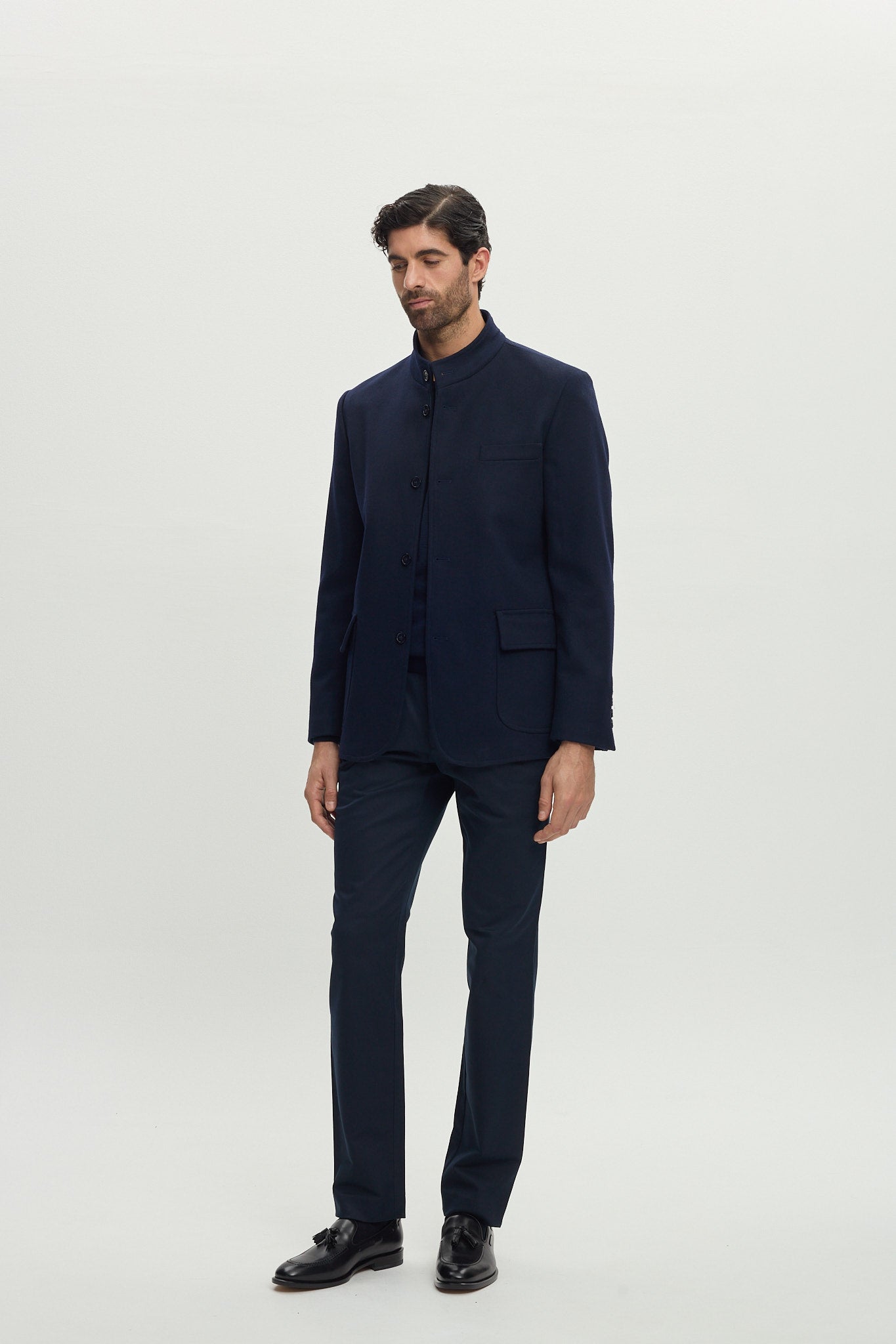 Blue Wool Jacket